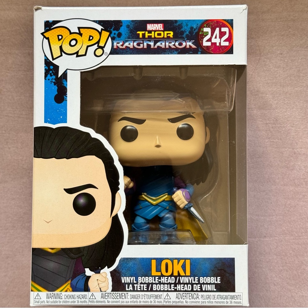 FUNKO POP!‎ Marvel Thor Ragnarok Loki (Sakkaran) #242